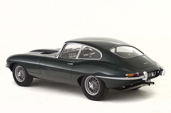 1962 Jaguar Series 1 E Type XKE 3.8 Litre Fixed Head Coupe in Opalescent Dark Green 0003
