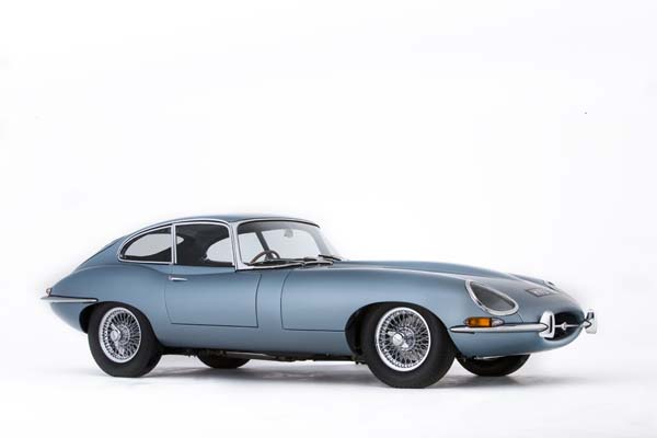 1967 Jaguar Series 1 E Type XKE 4.2 Litre Fixed Head Coupe in Opalescent Silver Blue 0002